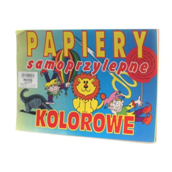 Zeszyt papierów kolorowych samoprzylepnych C5 POLIGRAF